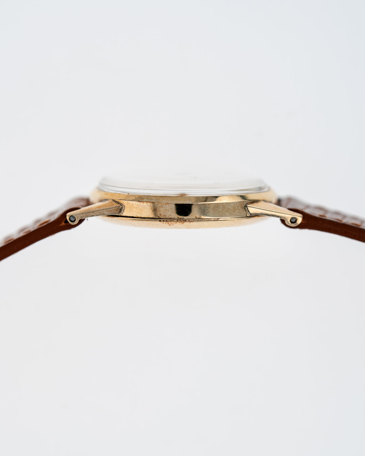 1930's Vintage Yellow Gold Filled Movado - Silver Dial with Breguet Numerals