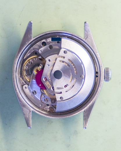 1973 Vintage Rolex Oyster Perpetual Ref. 1002 - Blue Metallic Dial