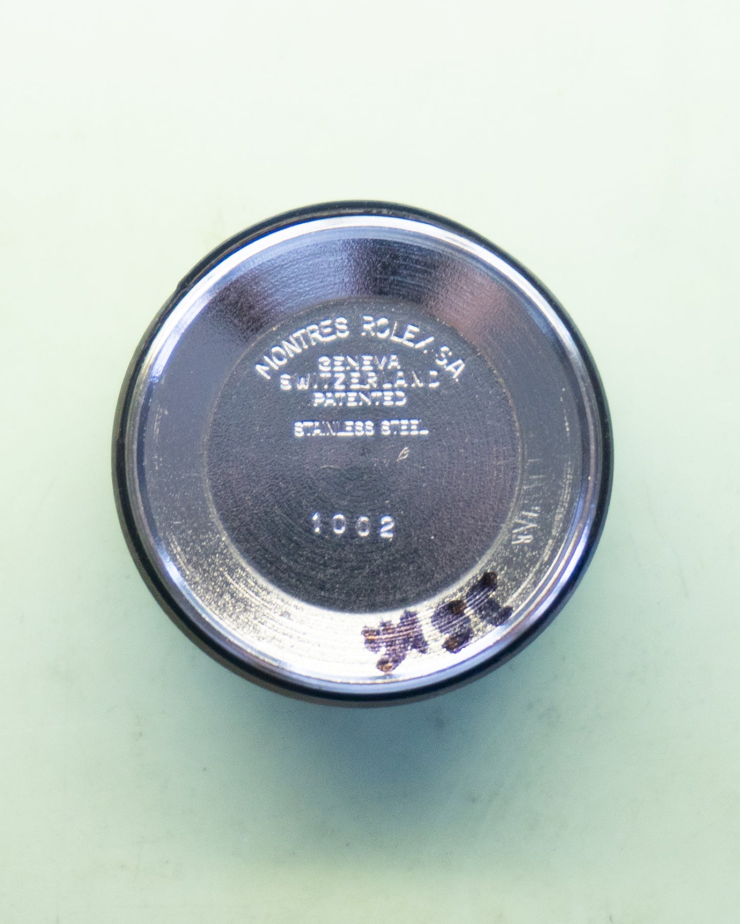 1973 Vintage Rolex Oyster Perpetual Ref. 1002 - Blue Metallic Dial