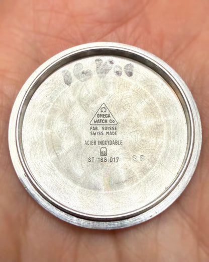 1968 Vintage Omega "Gerald Genta" C-Shaped Constellation Ref. ST 168.017 SP - Silver Sunburst Dial