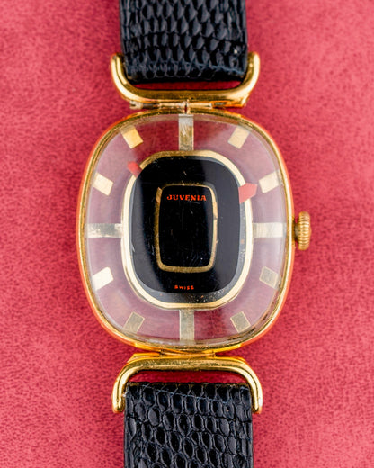 1960s Vintage Juvenia Cocktail Watch - 'Mystery' Dial