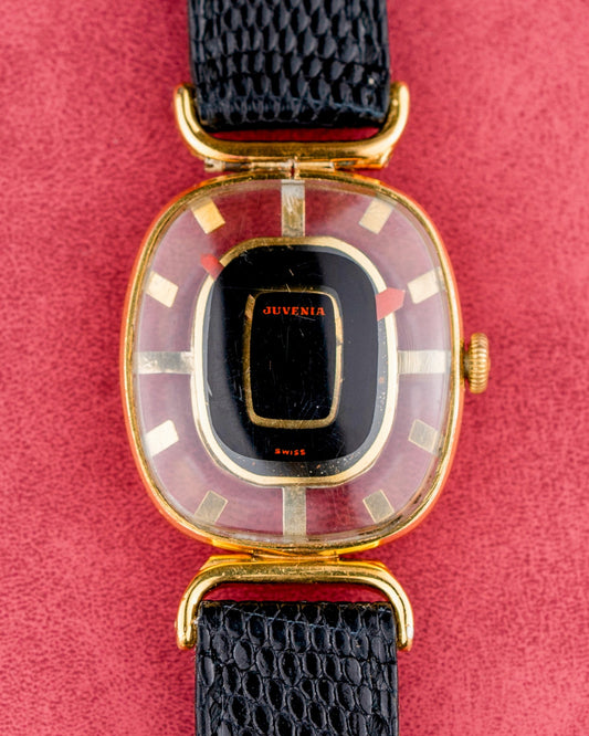 1960s Vintage Juvenia Cocktail Watch - 'Mystery' Dial
