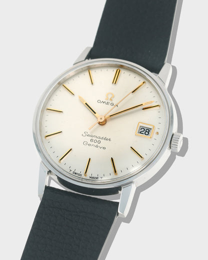 1967 Vintage Omega Seamaster 600 Geneve Date Ref. 136.00011 - Silver Dial