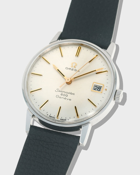 1967 Vintage Omega Seamaster 600 Geneve Date Ref. 136.00011 - Silver Dial