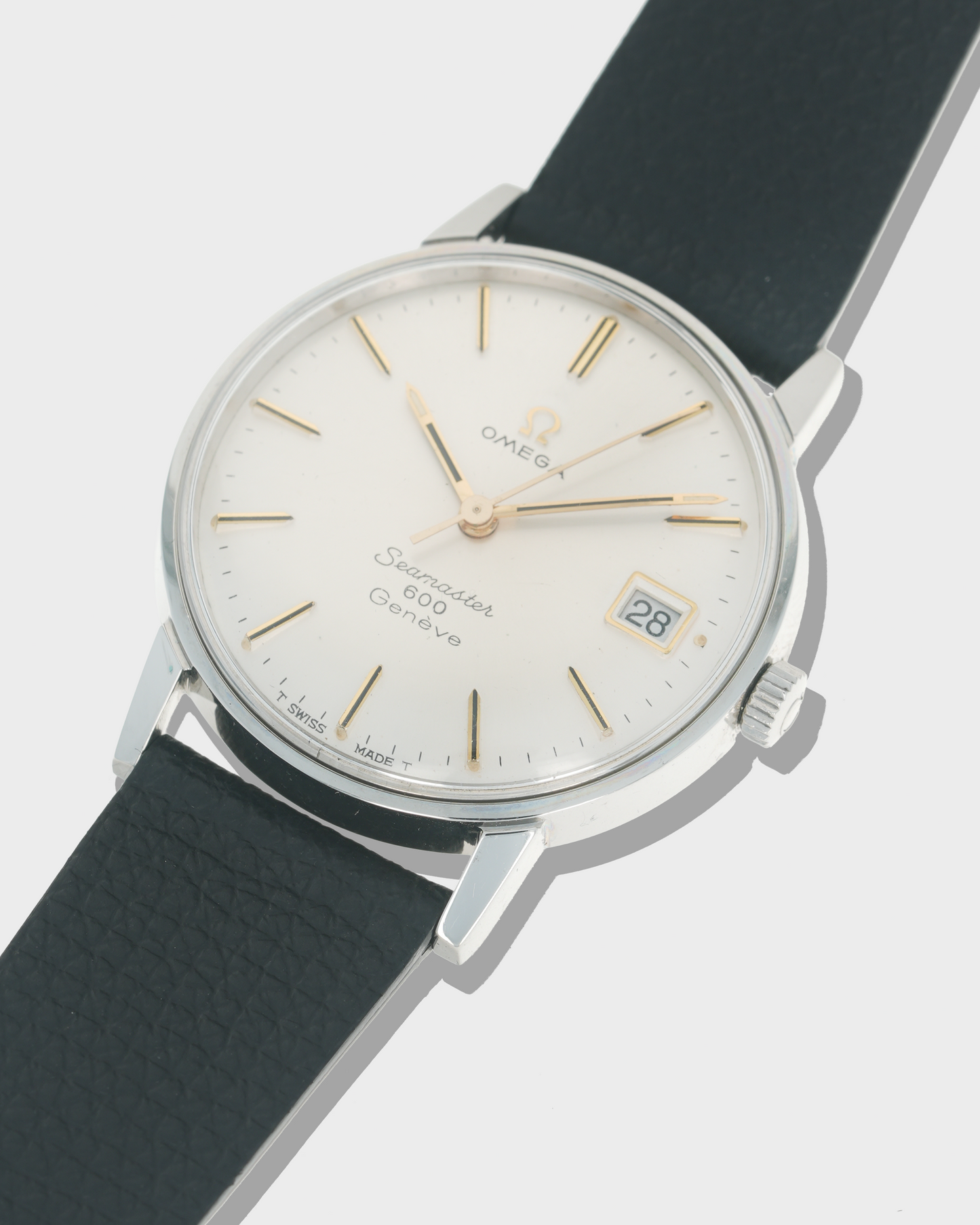 1967 Vintage Omega Seamaster 600 Geneve Date Ref. 136.00011 - Silver Dial