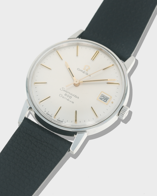 1967 Vintage Omega Seamaster 600 Geneve Date Ref. 136.00011 - Silver Dial