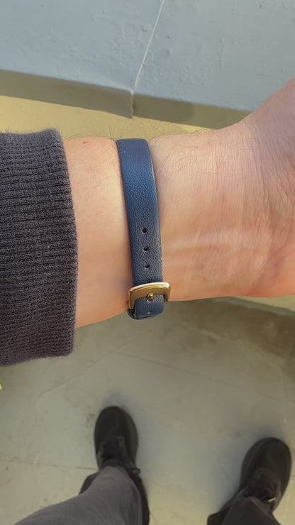 1960's Vintage Turtle by Doxa 14k Yellow Gold Watch - Patinated Silver Dial with Original Lume