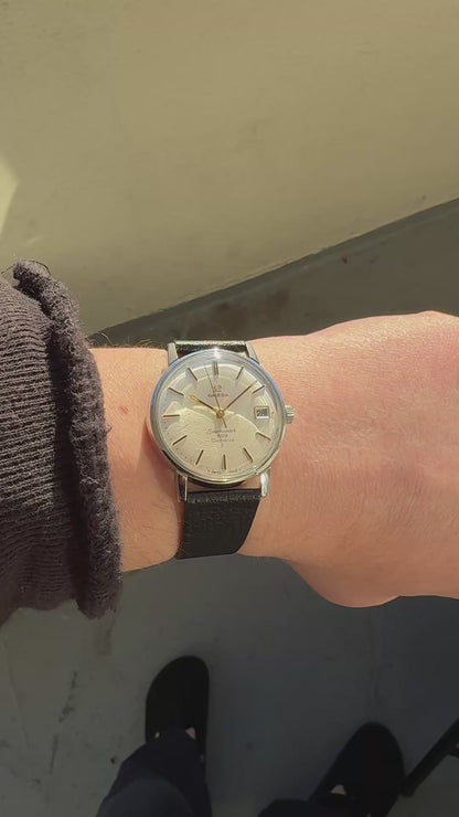 1967 Vintage Omega Seamaster 600 Geneve Date Ref. 136.00011 - Silver Dial