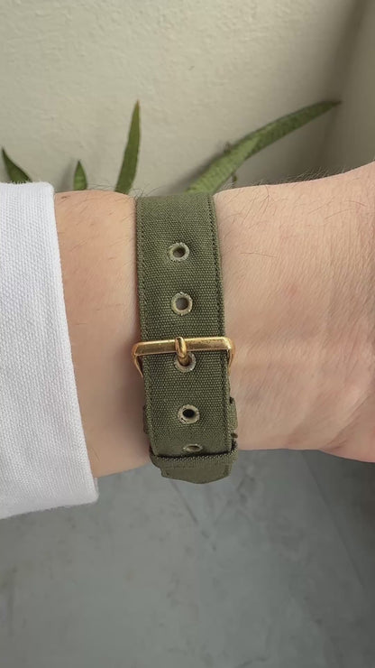 1940's Doxa Military - 'Tropical' Silver Dial with Red Pointer Hand