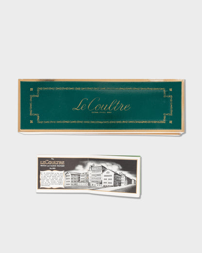 1960's Vintage Jaeger-LeCoultre Asymmetric Sculptural Case - Silver Dial with Box, Papers, Original Strap