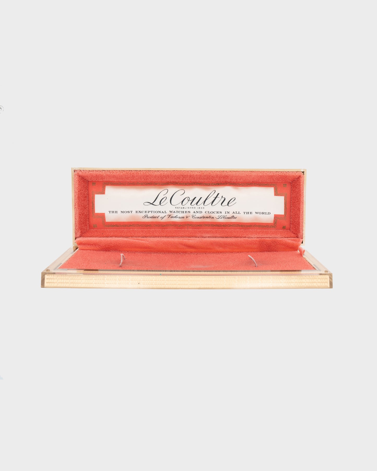 1960's Vintage Jaeger-LeCoultre Asymmetric Sculptural Case - Silver Dial with Box, Papers, Original Strap