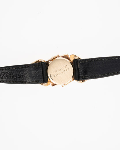 1960's Vintage Jaeger-LeCoultre Asymmetric Sculptural Case - Silver Dial with Box, Papers, Original Strap