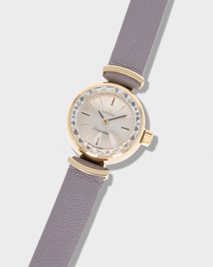 1962 Omega 18k Yellow Gold Ladymatic Ref. 511044 - Silver Dial