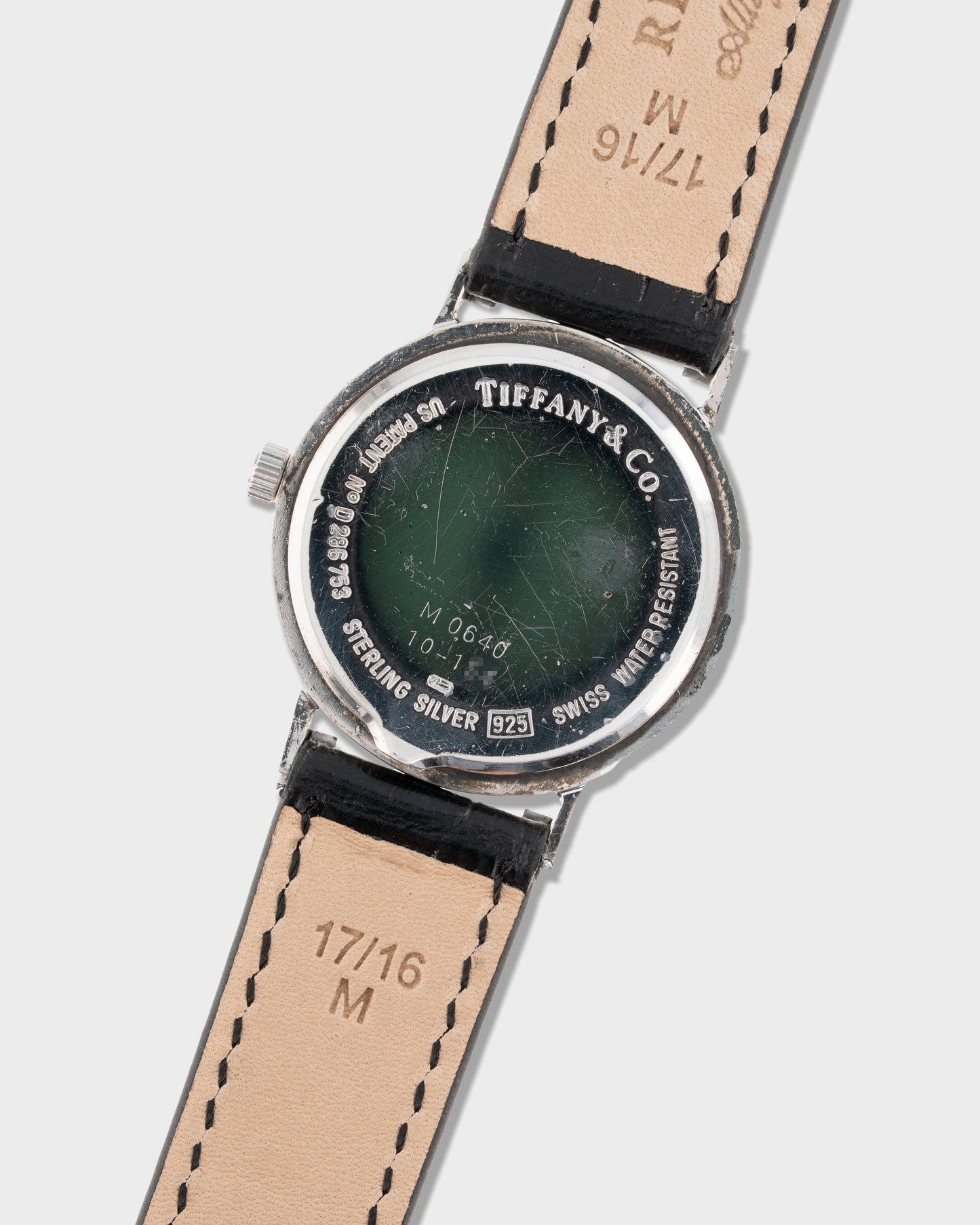 1990s Tiffany & Co. Atlas Sterling Silver Quartz Large Model - Silver Dial