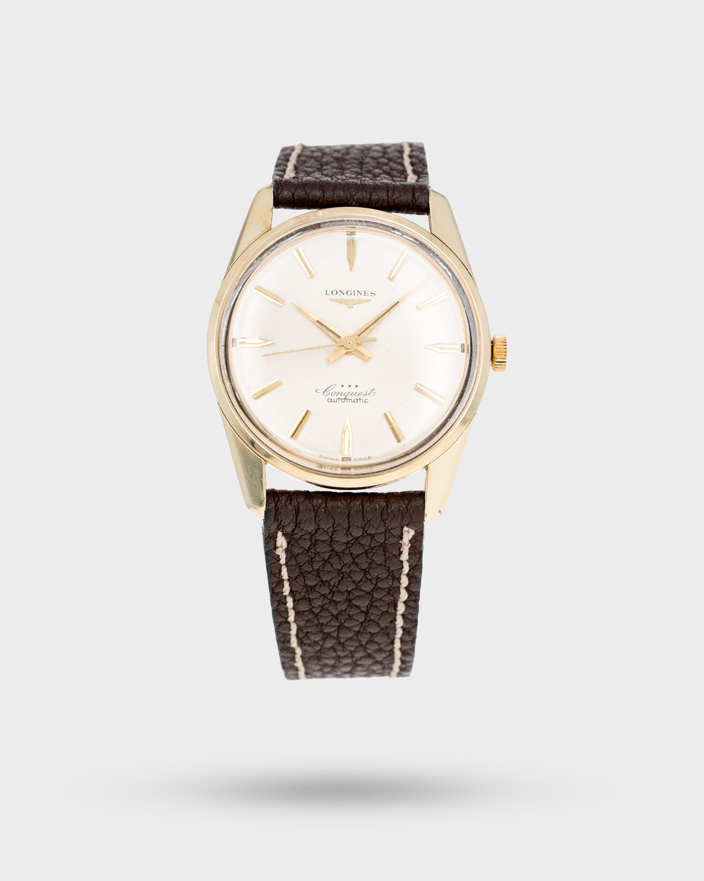 1960 Vintage Longines Conquest Automatic Ref. 9042 1 - Silver Dial